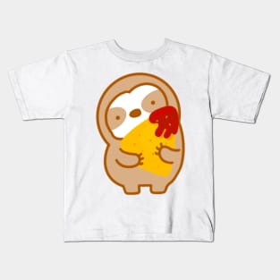 Salsa Chip Sloth Kids T-Shirt